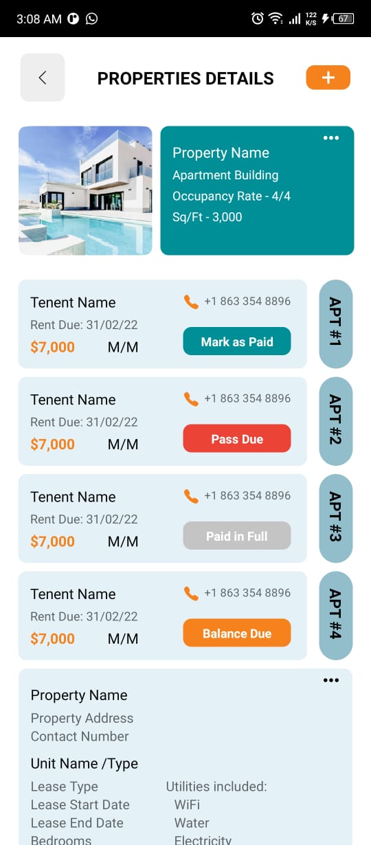 Tenant Management System - Screenshot 9