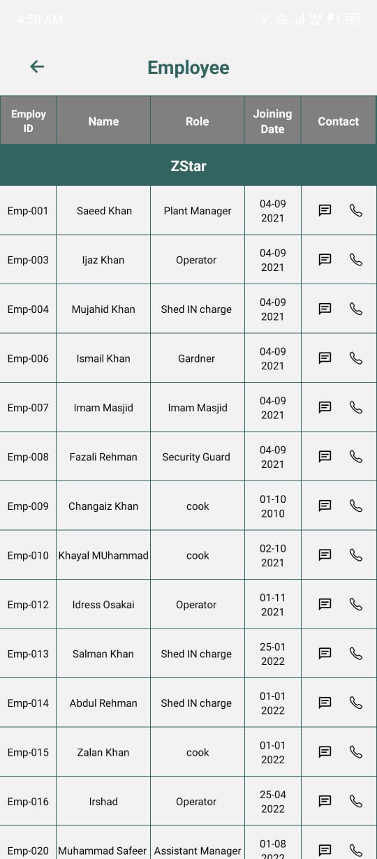 Zstar ERP Mobile - Screenshot 8
